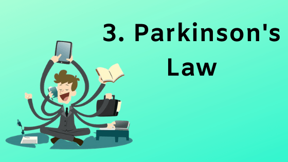how to manage the time Parkinson’s Law